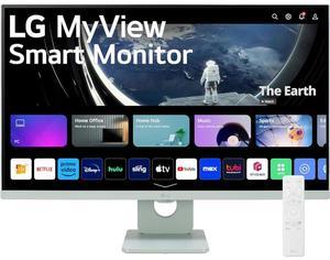 LG 27" IPS FHD Monitor 1920 x 1080 NTSC 72% (CIE1931) MyView 27SR50F-G