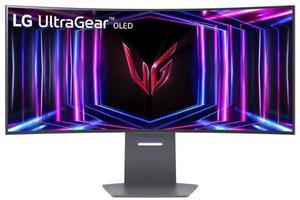 34" UltraGear OLED Curved Gaming Monitor WQHD FreeSync Premium Pro   240Hz 0.03ms G-Sync Compatible 800R Tilt, Height, Swivel Adjust