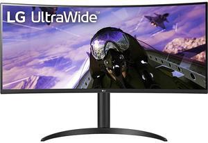 LG 34" 160 Hz VA UWQHD Monitor FreeSync Premium (AMD Adaptive Sync) HDMI, DisplayPort UltraWide 34WP65C-B