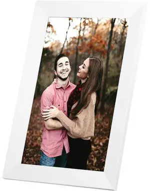Bell & Howell BHDPF101W 10.1 inch Smart Photo Frame with Frameo - White