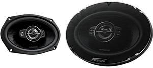 Kenwood KFC6998 6x9 inch Oval 5-Way Car Speakers - Black