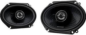 Kenwood KFCC6898 6x8 inch Oval 2-Way Car Speakers - Black