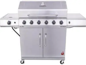 Char-Broil 463229521 Performance Series 6-Burner Gas Grill - Stainless