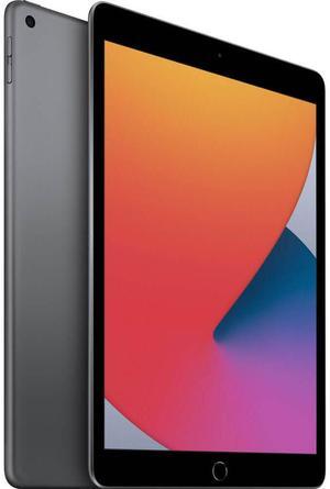 Apple Certified Refurbished MYL92LL/A iPad (8th Generation) 32GB Flash Storage 10.2" Tablet PC (Wi-Fi) Space Gray Apple One Year Warranty