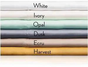 Malouf Sleep Woven TENCEL White Twin XL Sheet Set