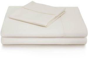 Malouf 600 Thread Count Cotton Blend Sheets - Queen / Ivory