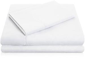 Malouf Brushed Microfiber Sheets - Queen / White