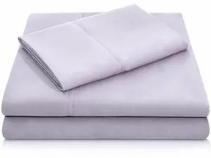 Malouf Brushed Microfiber Sheets - King / Lilac
