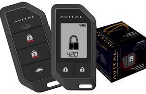 Avital 5308L 2-Way Remote Start Security System with Alarm/Keyless Entry