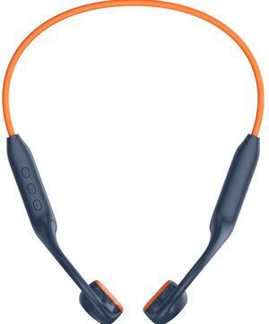 Freqncy Sound FQ1000OG Orbit Series Bone Conduction Wireless Open Earbuds - Blue/Orange