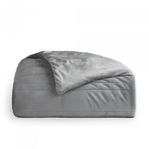 Malouf Queen Anchor 15lb Weighted Blanket - Ash Grey