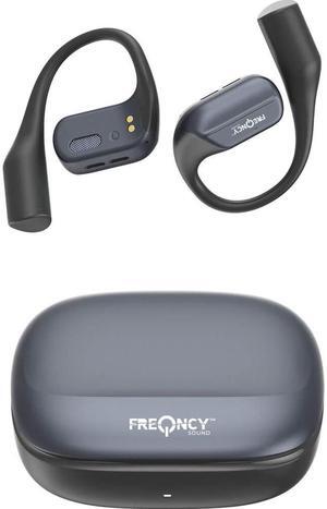 Freqncy Sound FQ1100BK Open-Ear True Wireless Bluetooth Stereo Earbuds - Black
