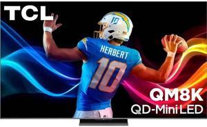 TCL 75QM8K 75 inch Class QM8K Series 4K QD-Mini LED UHD HDR Smart TV (2025)