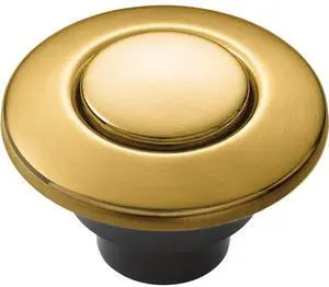 Moen Plastic Garbage Disposal Air Switch - Brushed Gold