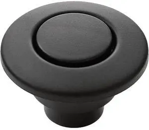 Moen Plastic Garbage Disposal Air Switch - Matte Black