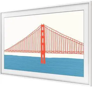 Samsung 55 inch The Frame Customizable Bezel VG-SCFA55WTBZA - Modern White
