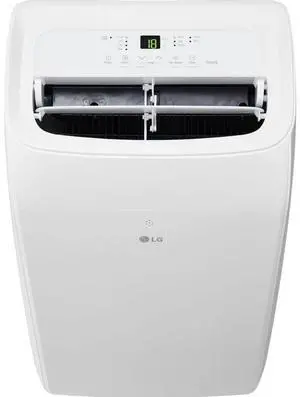 LG LP1025WHSM 10,000 BTU Smart Wi-Fi Portable Air Conditioner/Heater with LCD Remote - White