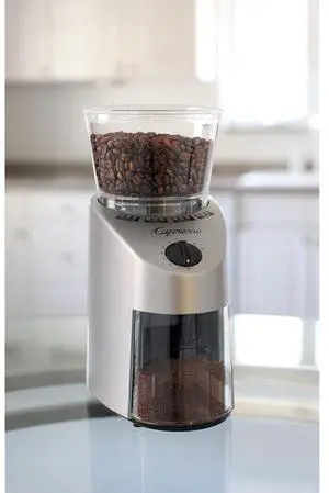 Capresso 56094 Infinity Conical Burr Grinder - Stainless Finish - Factory Refurbished