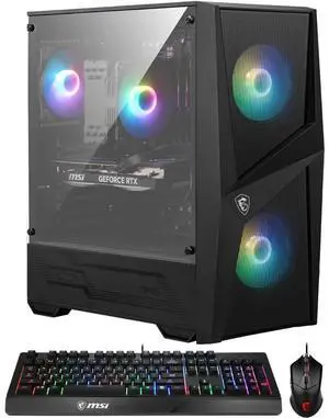 MSI CODR2C14NVL5 Codex R2 Gaming Desktop - Intel Core i5 14400F - NVIDIA GeForce RTX 5060 - 16GB/1TB SSD