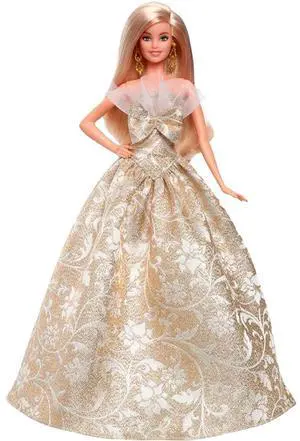 Mattel JBH95 Barbie Signature 2025 Holiday Doll - Blonde