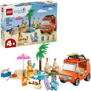 LEGO 11202 Bluey: Bluey Beach and Family Car Trip