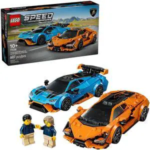 LEGO 77238 Speed Champions Lamborghini Revuelto & Huracán STO
