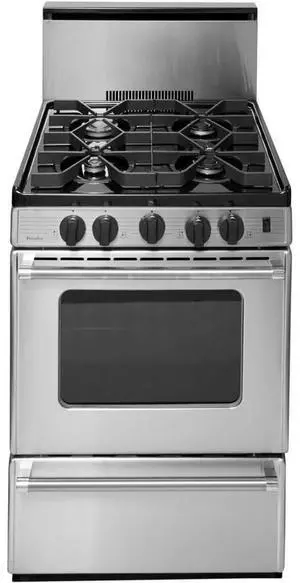 Premier P24B3202PS 2.97 Cu. Ft. Stainless Freestanding Gas Range