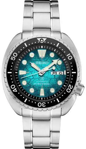 Seiko SRPH57 Prospex U.S. Special Edition Automatic Diver Watch - Stainless/Green