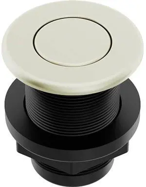 Moen Plastic Garbage Disposal Air Switch Button, 1-13/16" Diameter - Almond