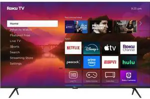 Roku 65R6C7 65 inch Class Plus Series 4K QLED Mini-LED Smart TV