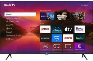 Roku 75R6C7 75 inch Class Plus Series 4K QLED Mini-LED Smart TV