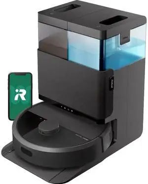 iRobot ROOMBA405 Roomba Plus 405 Combo Robot Vacuum Plus Mop with AutoWash Dock - Black