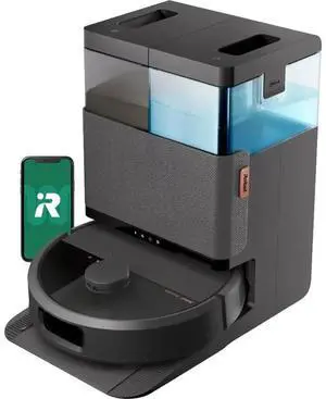 iRobot ROOMBA505 Roomba Plus 505 Combo Robot Vacuum and Mop Plus AutoWash Dock - Black