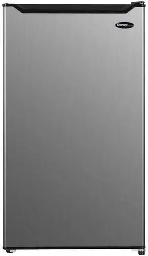 Danby DAR032B2SLM 3.2 Cu. Ft. Stainless Compact Refrigerator