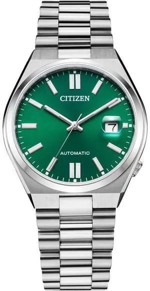 CITIZEN NJ015056X NJ015 TSUYOSA Collection Automatic Watch - Stainless/Green