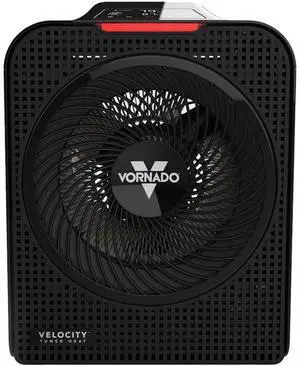 Vornado VELOCITY5PLU Velocity 5 Whole Room Heater with Auto Climate - Black