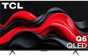 TCL 55-Inch Q65 QLED 4K UHD Smart TV with Google TV (55Q651G, 2024 Model) Dolby Vision, Dolby Atmos, HDR Pro+, Game Accelerator Enhanced Gaming, Voice Remote, Works with Alexa, Streaming Television