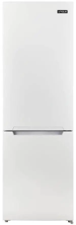 UNIQUE UGP325LW 11.7 Cu. Ft. White Solar DC Off-Grid Bottom Freezer Refrigerator