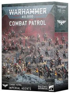 Games Workshop GW7302 Warhammer 40K: Imperial Agents: Combat Patrol