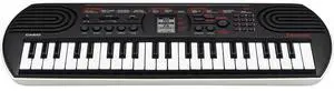Casio SA81 tone 44-key Portable Keyboard - Black