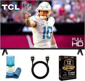 TCL 32-Inch 1080p FHD HDR Google TV Smart TV  Bluetooth, CPS Bundle