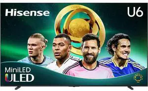 Hisense 100U65QF 100 inch Class U6 Series 4K Mini-LED QLED UHD Smart Fire TV