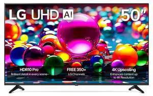LG 50UA7700P 50 inch Class UA77 Series LED AI 4K Smart webOS TV (2025)