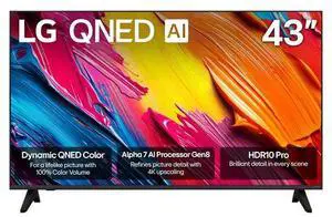 LG 43QNED70A 43 inch Class 70A Series QNED AI 4K Smart TV (2025)