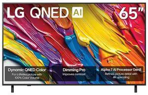 LG 65QNED82A 65 inch Class 82A Series QNED AI 4K UHD Smart TV (2025)
