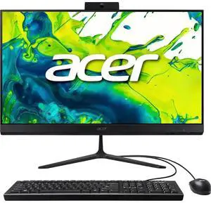 Acer C242YE13U3UN 24 inch Aspire C24 All-in-One Desktop - Intel Core-i3 1305U - Intel UHD Graphics - 8GB RAM / 512GB SS