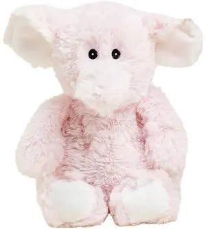 Warmies CPJELE3 Microwavable French Lavender Scented Plush Pink Elephant