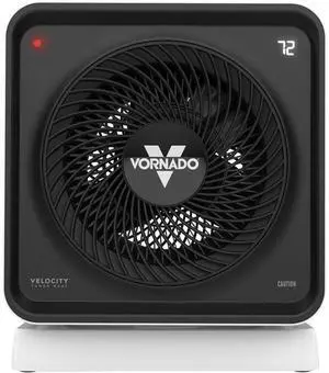 Vornado VELCUBE5OSCP Velocity 5 Cube OSC+ Whole Room Heater with Oscillation - White