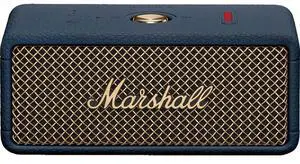 Marshall EMBERTON3BL Emberton III Portable Bluetooth Speaker - Midnight Blue/Brass