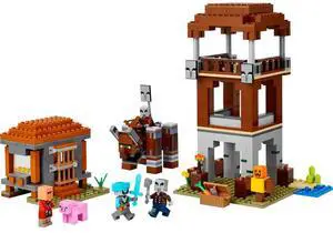 LEGO 21278 Minecraft The Pillager Outpost and Ravager